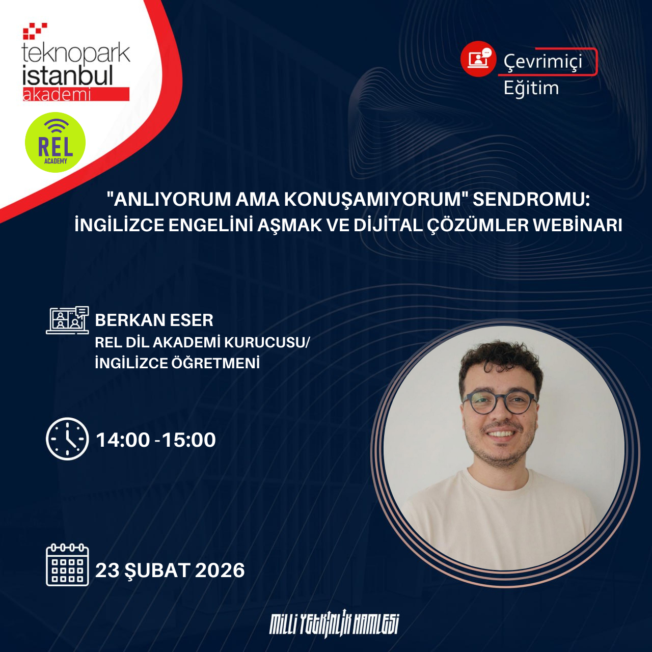 İNGİLİZCE ENGELİNİ AŞMAK VE DİJİTAL ÇÖZÜMLER WEBİNARI: